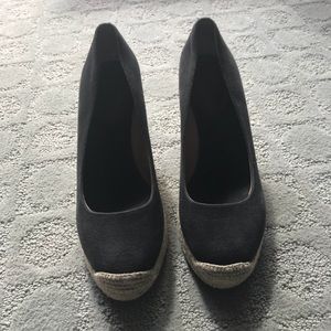 J.Crew Black Espadrilles